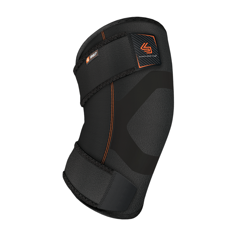 Knee Wrap Compression Support - Black