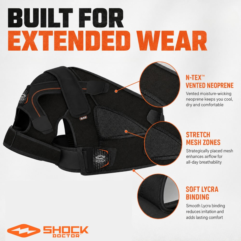 Shoulder Support Brace - Black