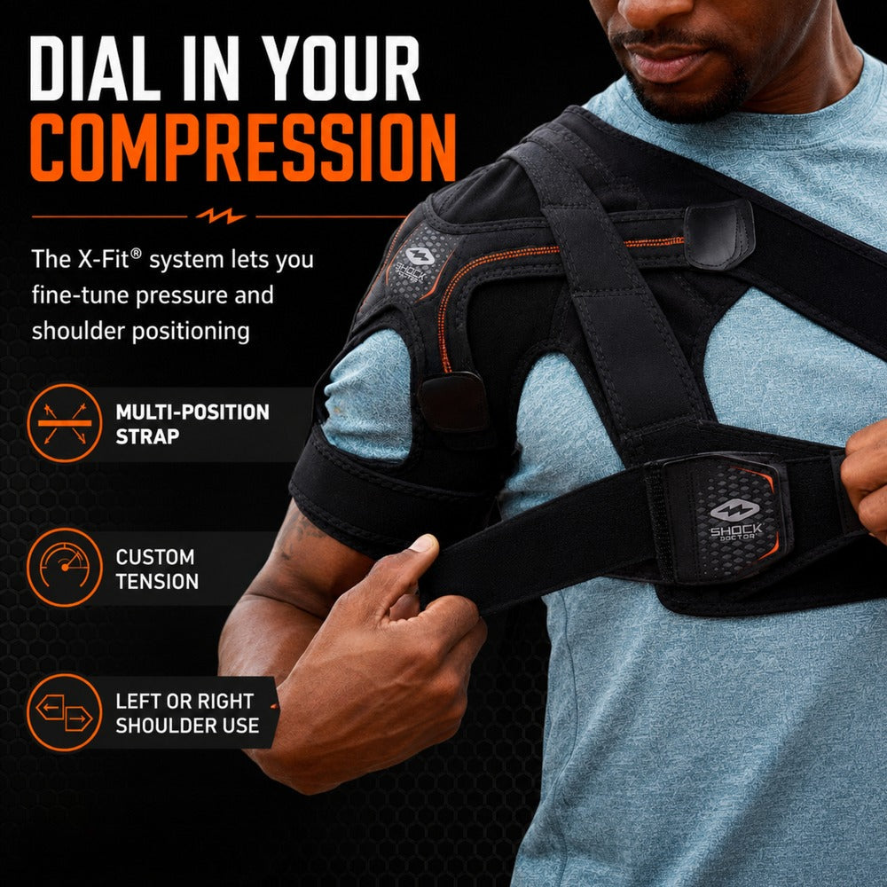 Shoulder Support Brace - Black
