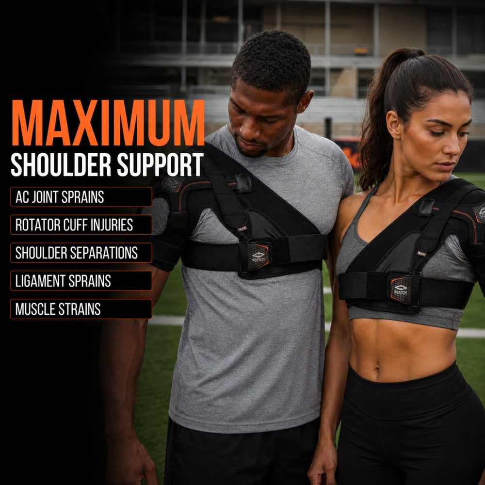 Shoulder Support Brace - Black